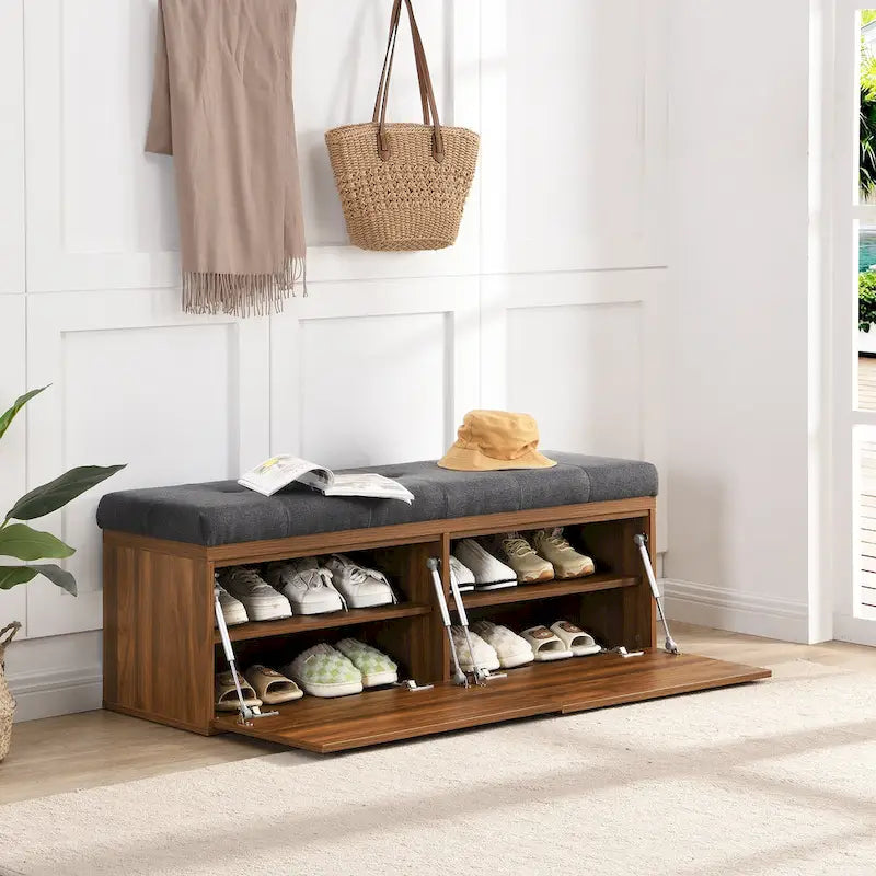 49 Shoe Storage Bench Storage Ottoman
