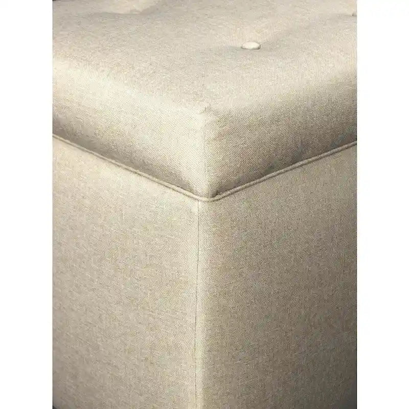 Angela 8-button Tufted HJM08 Storage Trunk Bench