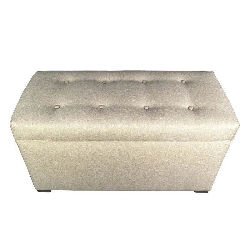 Angela 8-button Tufted HJM08 Storage Trunk Bench