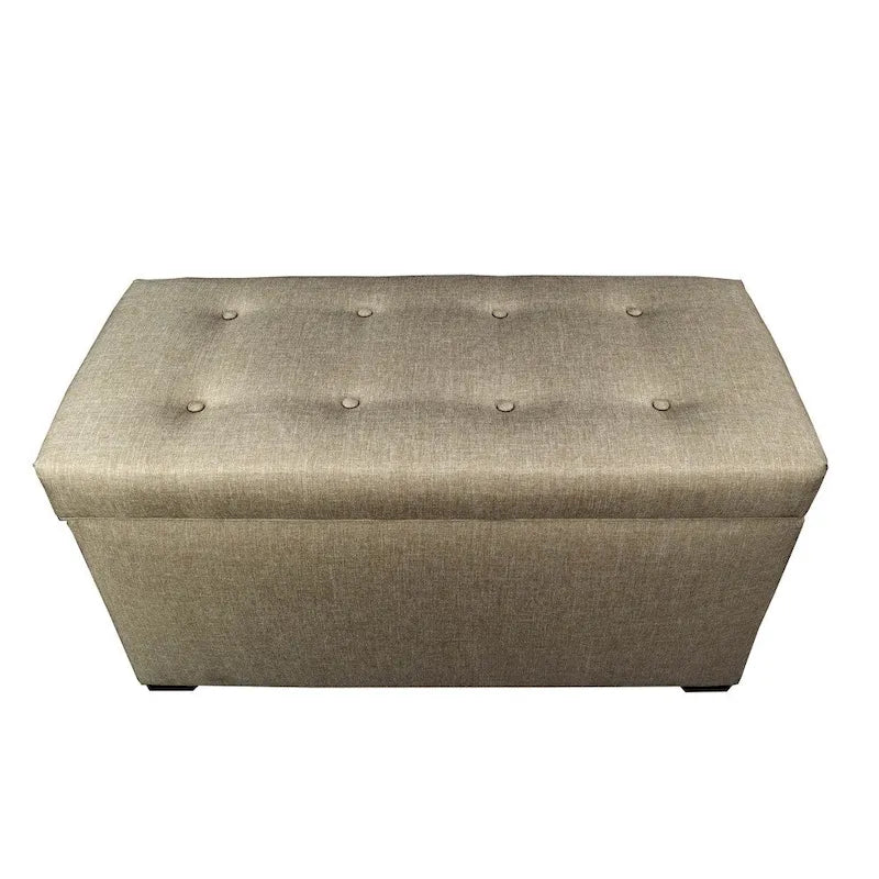 Angela 8-button Tufted HJM08 Storage Trunk Bench