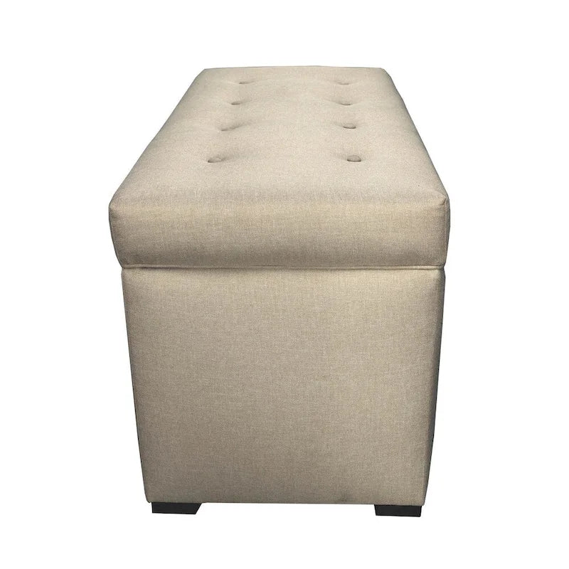 Angela 8-button Tufted HJM08 Storage Trunk Bench