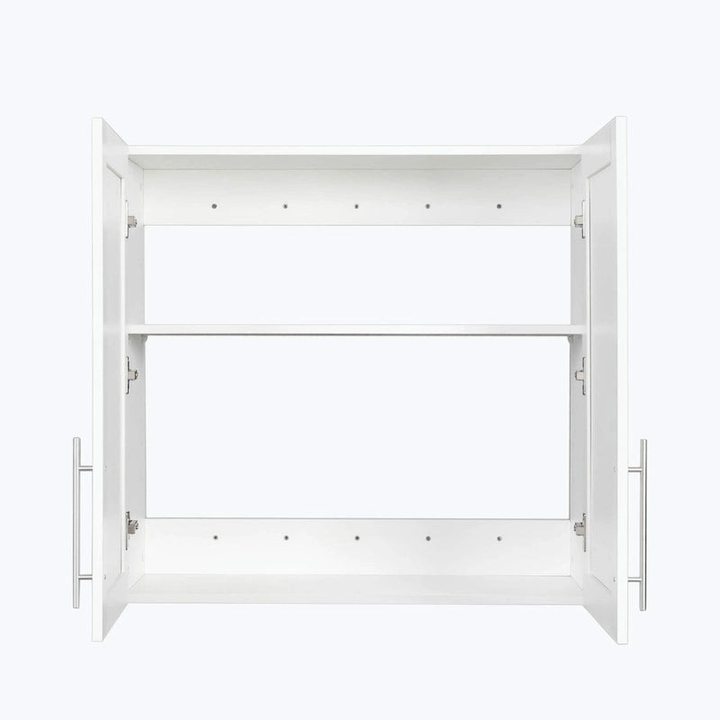 Stackable Wall Mounted Storage Cabinet,White