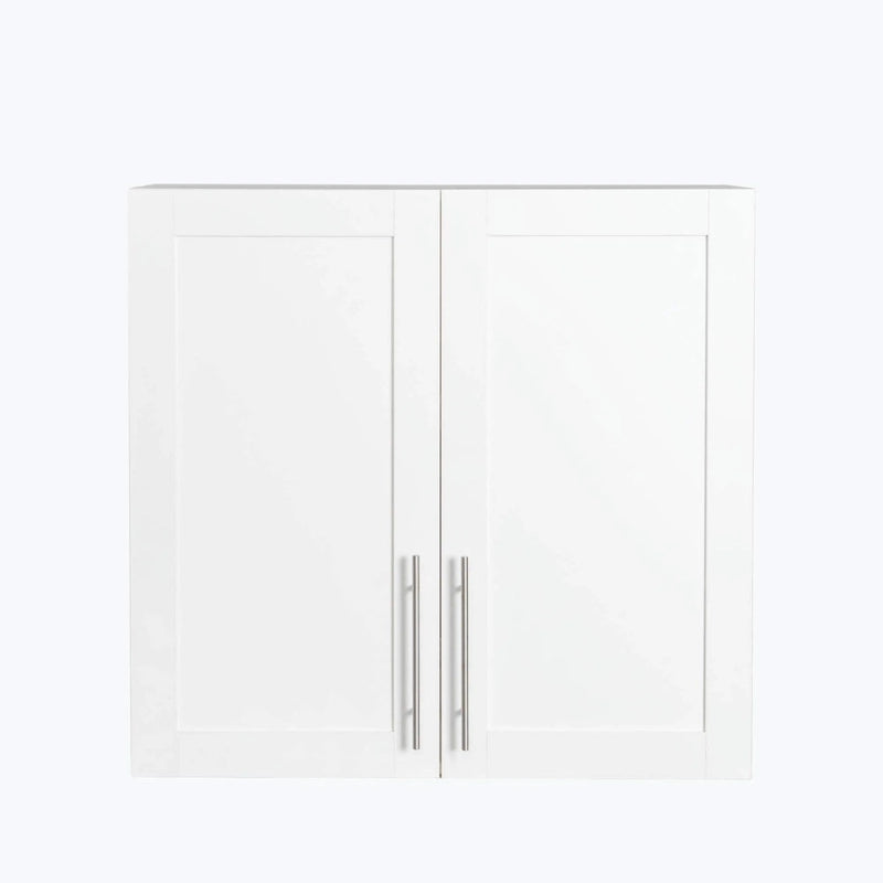 Stackable Wall Mounted Storage Cabinet,White