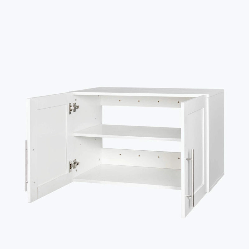 Stackable Wall Mounted Storage Cabinet,White