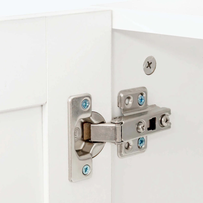Stackable Wall Mounted Storage Cabinet,White