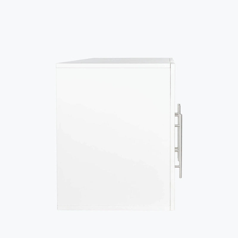 Stackable Wall Mounted Storage Cabinet,White