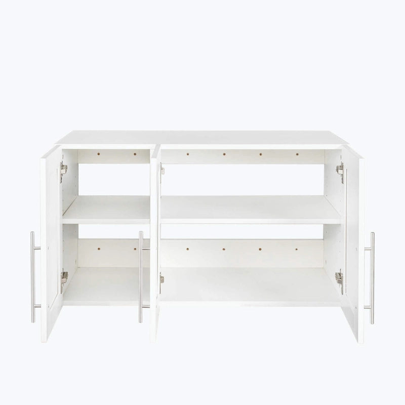 Stackable Wall Mounted Storage Cabinet,White