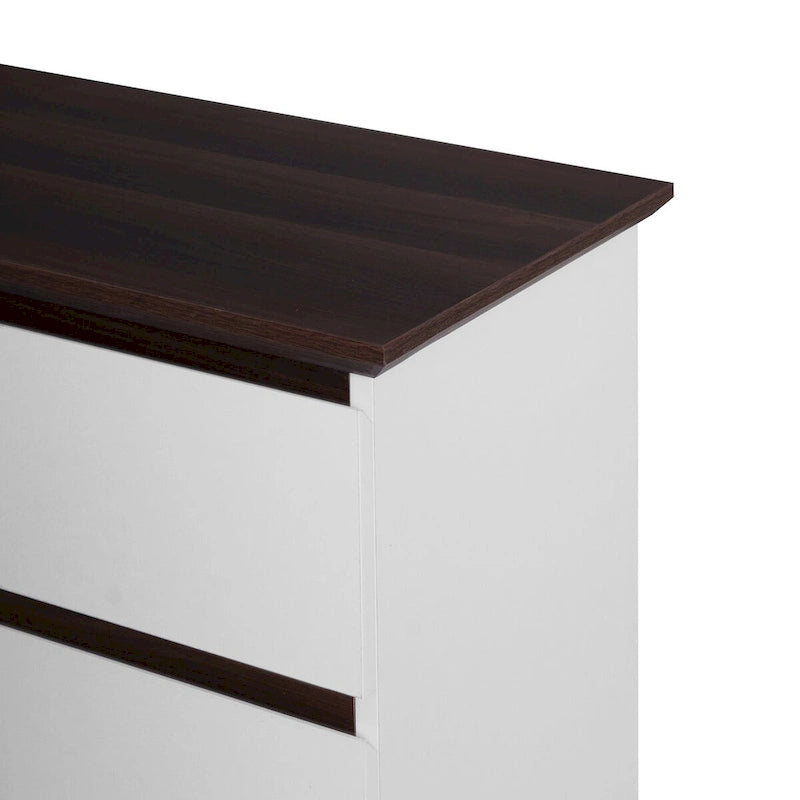 RR Tall White Dresser for Bedroom