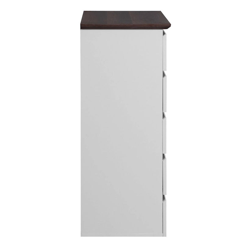 RR Tall White Dresser for Bedroom