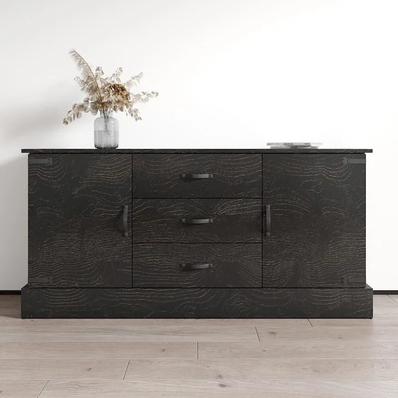 Modern Matte-Finish Sideboard Cabinet