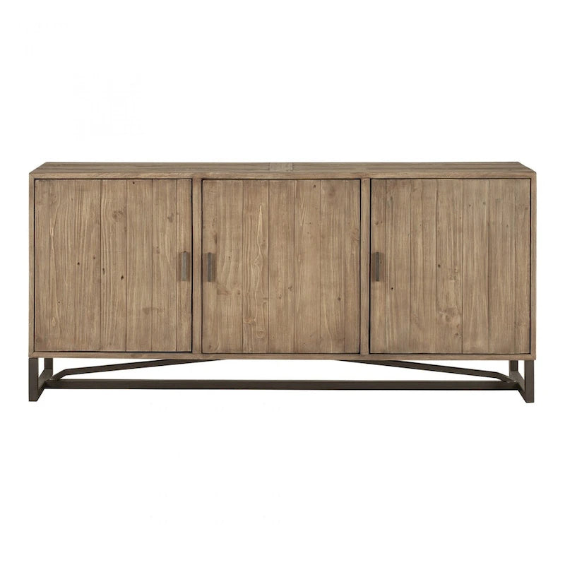 Macari Sarai 3-door Metal Base Sideboard