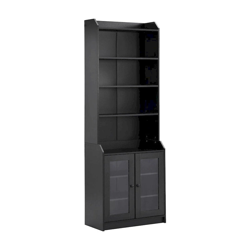 Tall Cabinet with Adjustable Shelves for Living Room