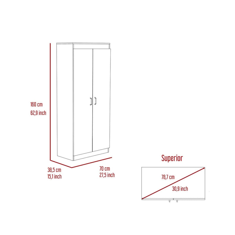 Pantry Cabinet for Kitchen, Dining Room,Living Room, White