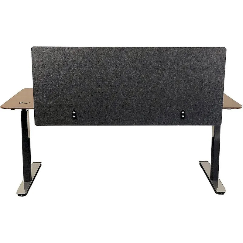 ApexDesk Artsonic 54-Inch Dual-Use Modesty Vanity Panel Divider Made of Polyester Fiber with Clamps for Standing Desk