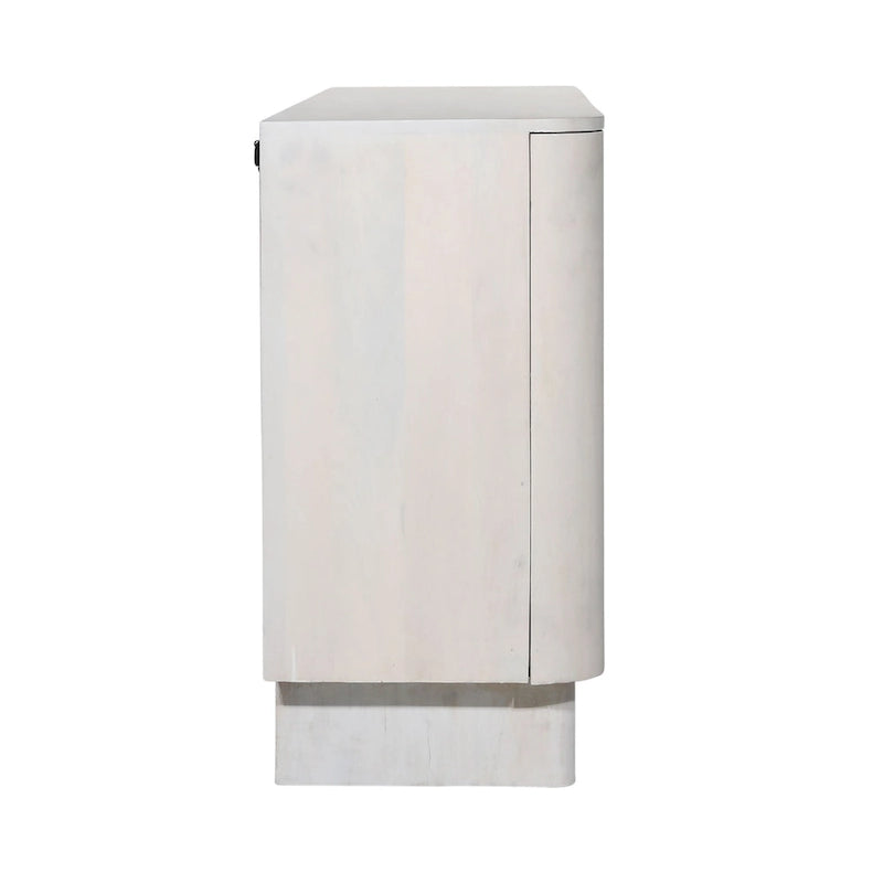 Essex 39 Tall 4-Door Cabinet, White